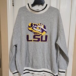 Gameday Couture LSU Embroidered‎ Sweatshirt Women's XL